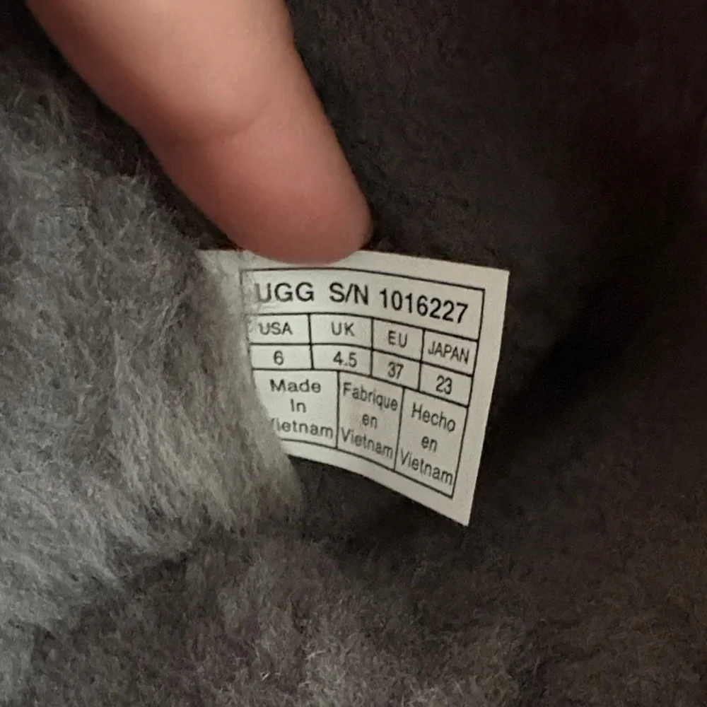 UGG Charcoal Tall Boots. Bailey Button - Picture 3 of 5